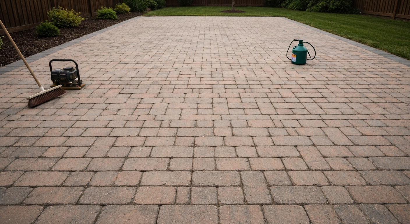 How to Sand and Seal Patio Pavers: Complete DIY Guide