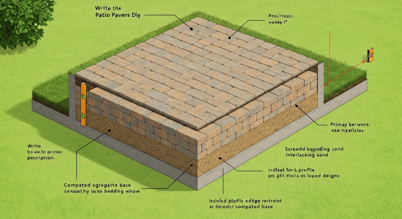 How to Frame a Paver Patio Complete DIY Edge Restraint Guide