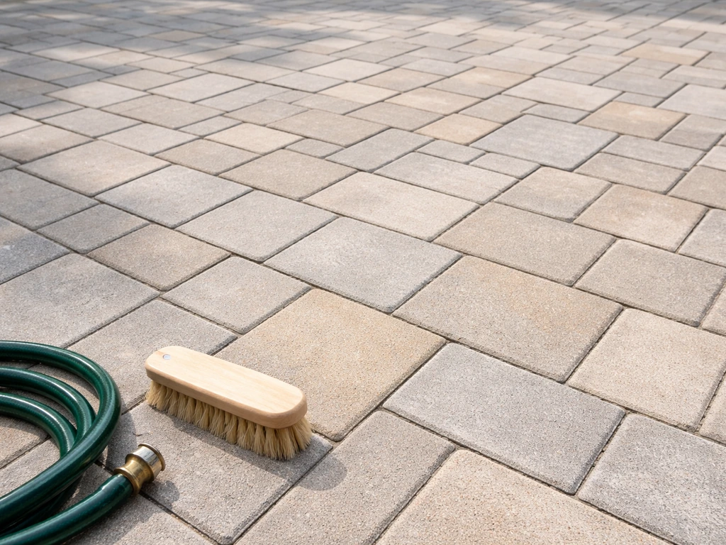 how to care for patio pavers