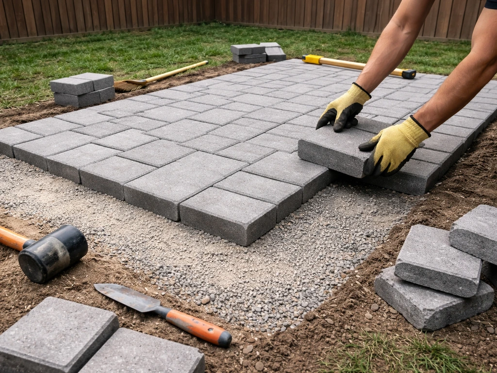 How to Lay a Small Paver Patio: Step-by-Step DIY Guide