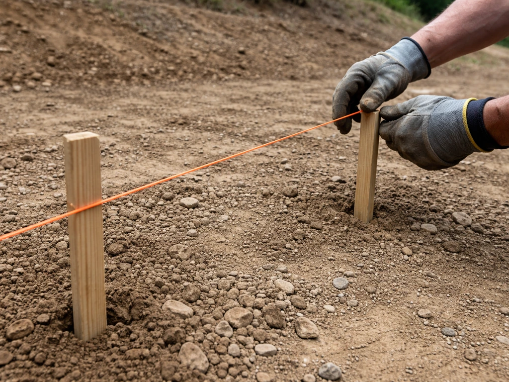 how to build paver patio on slope