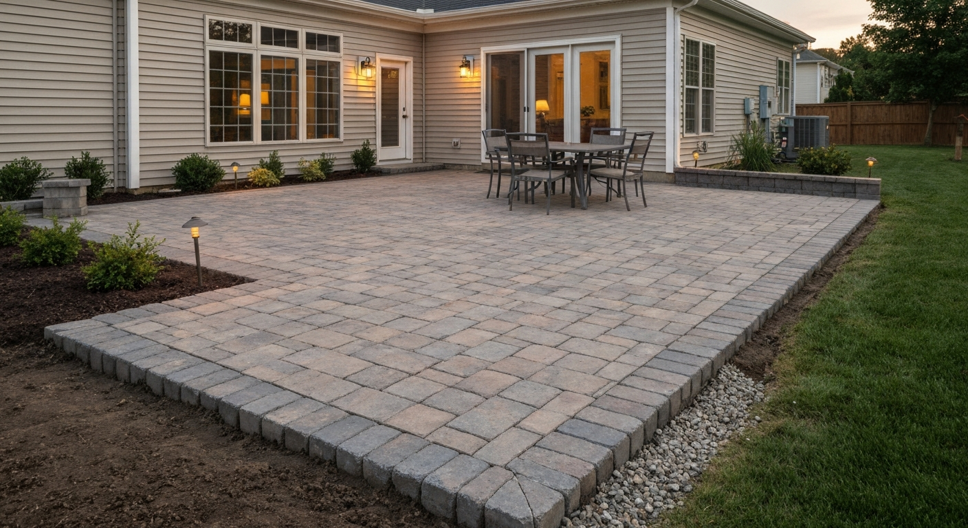 How to Create a Patio with Stone Pavers: Complete DIY Guide