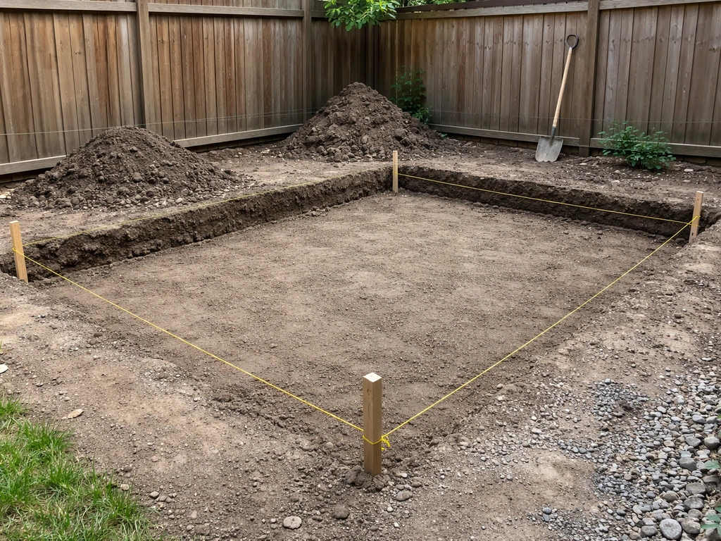 how to build a paver patio on concrete