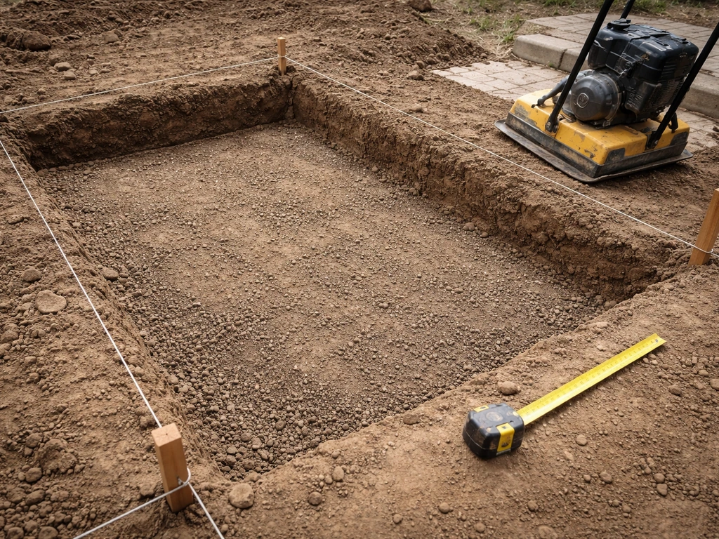 paver patio diy steps